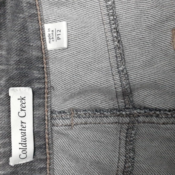 Coldwater Creek Grey Jeans - Picture 6 of 11